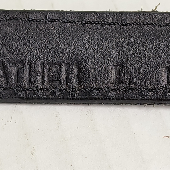 Woolrich Western Concho Black Braided Belt with Silver Buckle Size L - Picture 9 of 14